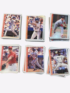HUGE LOT 1993 FLEER BASEBALL CARDS COLLECTIBLE 180 PC MIXED